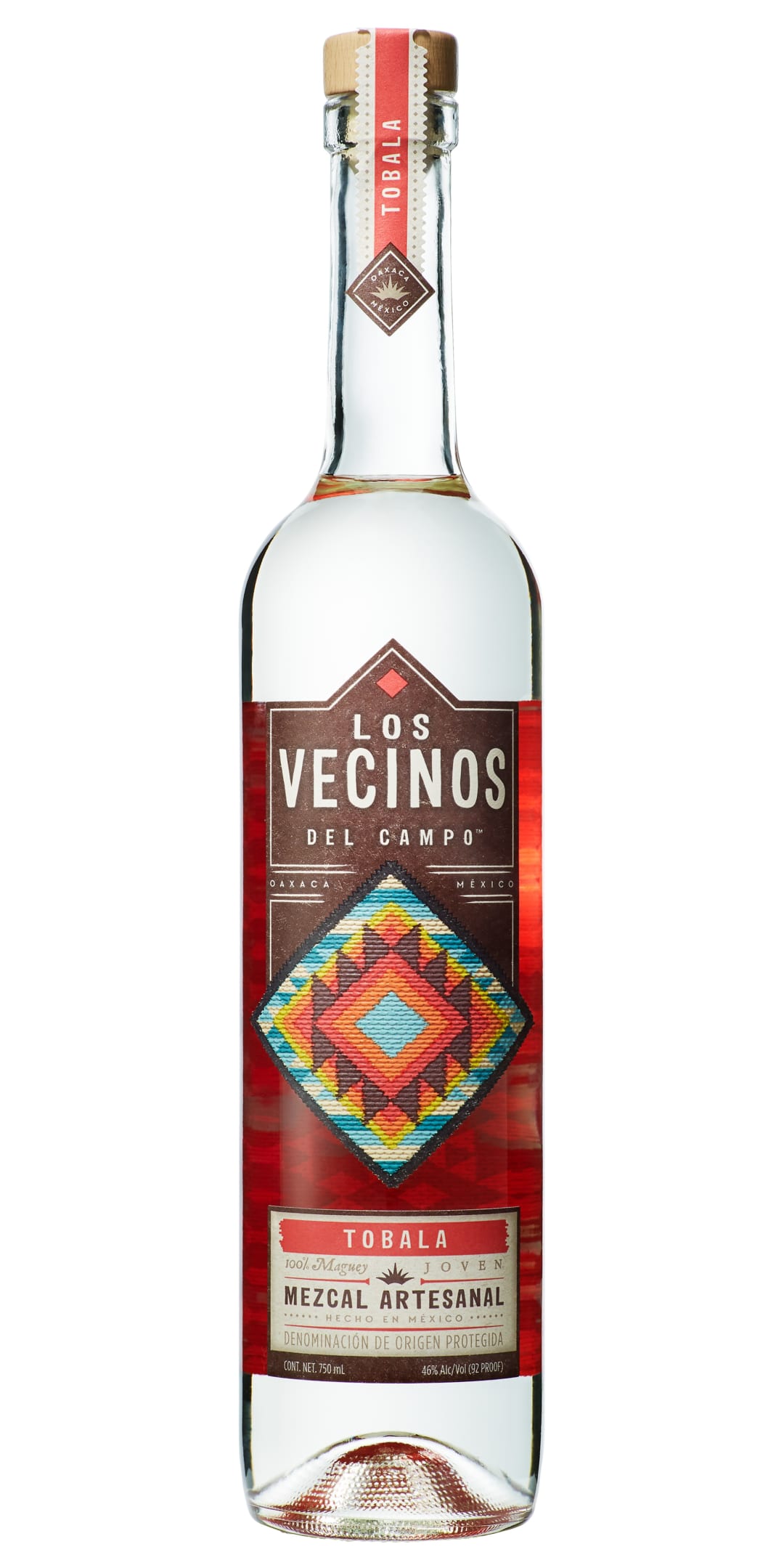 Los Vecinos Del Campo Tobala Mezcal 750ml 90 Proof