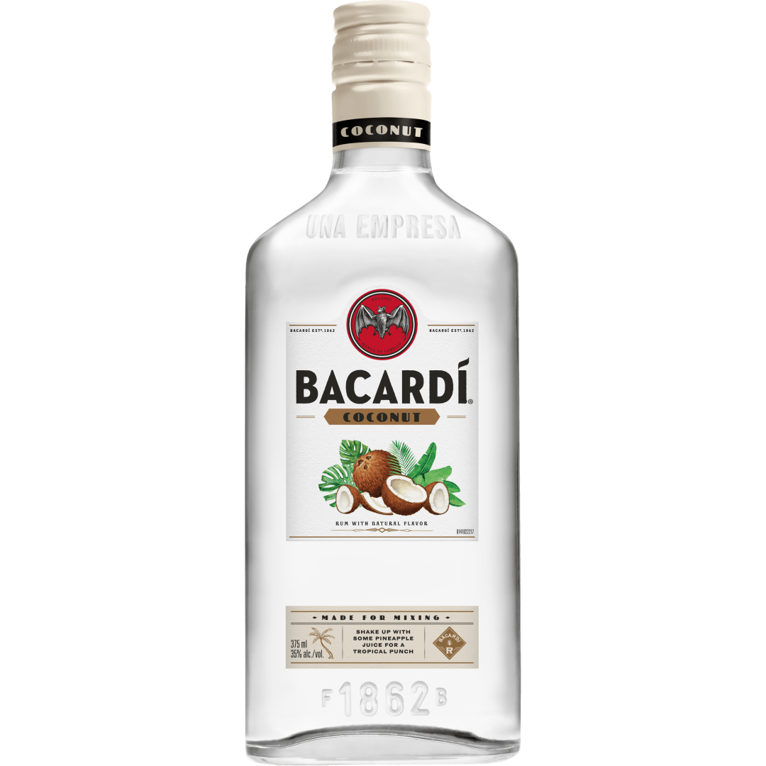 Bacardi Coconut Rum, Gluten Free 35% 375mL