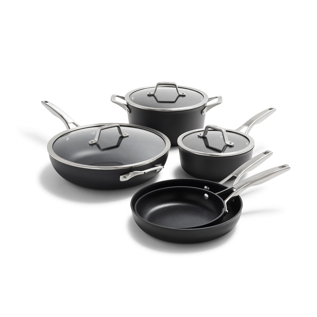 Calphalon® Premier™ Hard-Anodized Nonstick 8-Piece Cookware Set