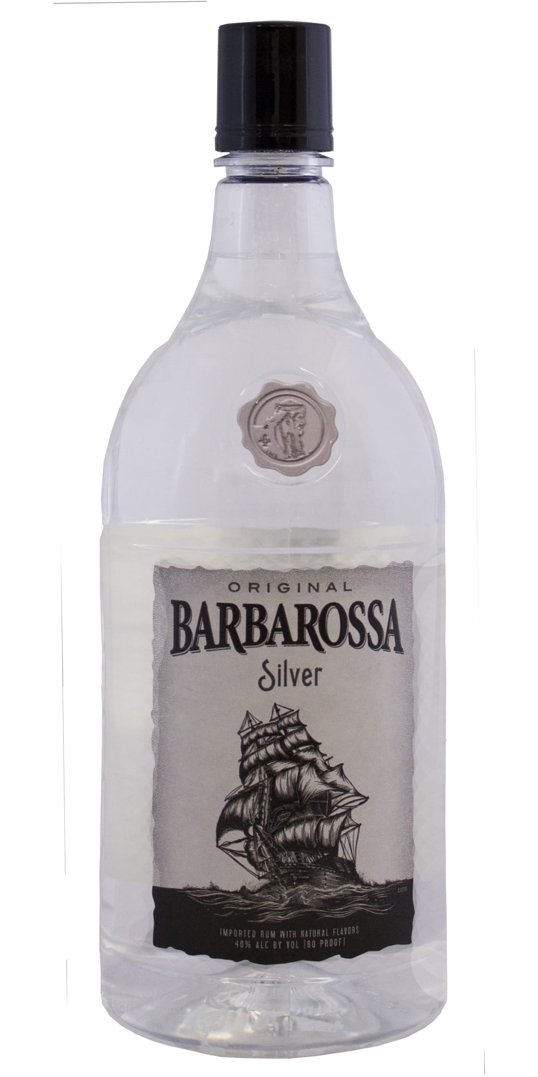 Barbarossa Silver Rum 1.75l 80 Proof