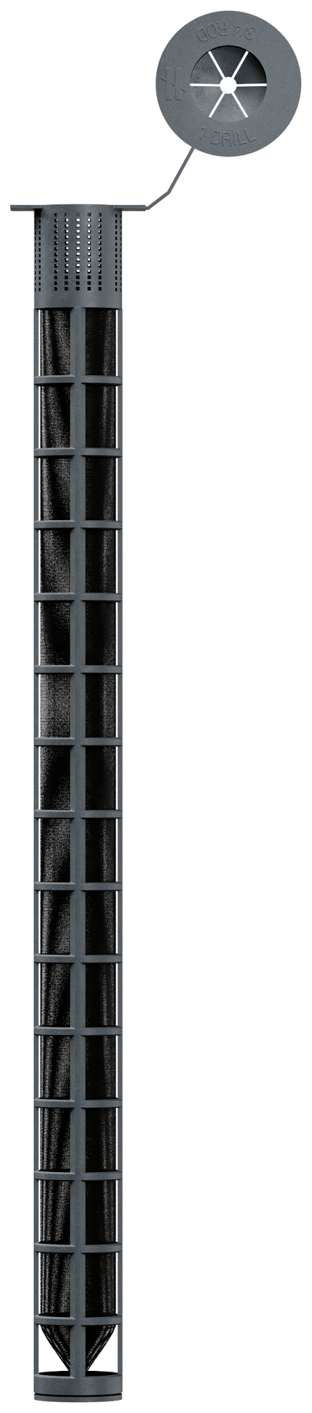 Simpson Strong-Tie 3GWS7513P Opti-Mesh 13 in. Epoxy Adhesive Plastic Screen Tube for 3/4 in. Rod for SET-3G (Pack of 25)