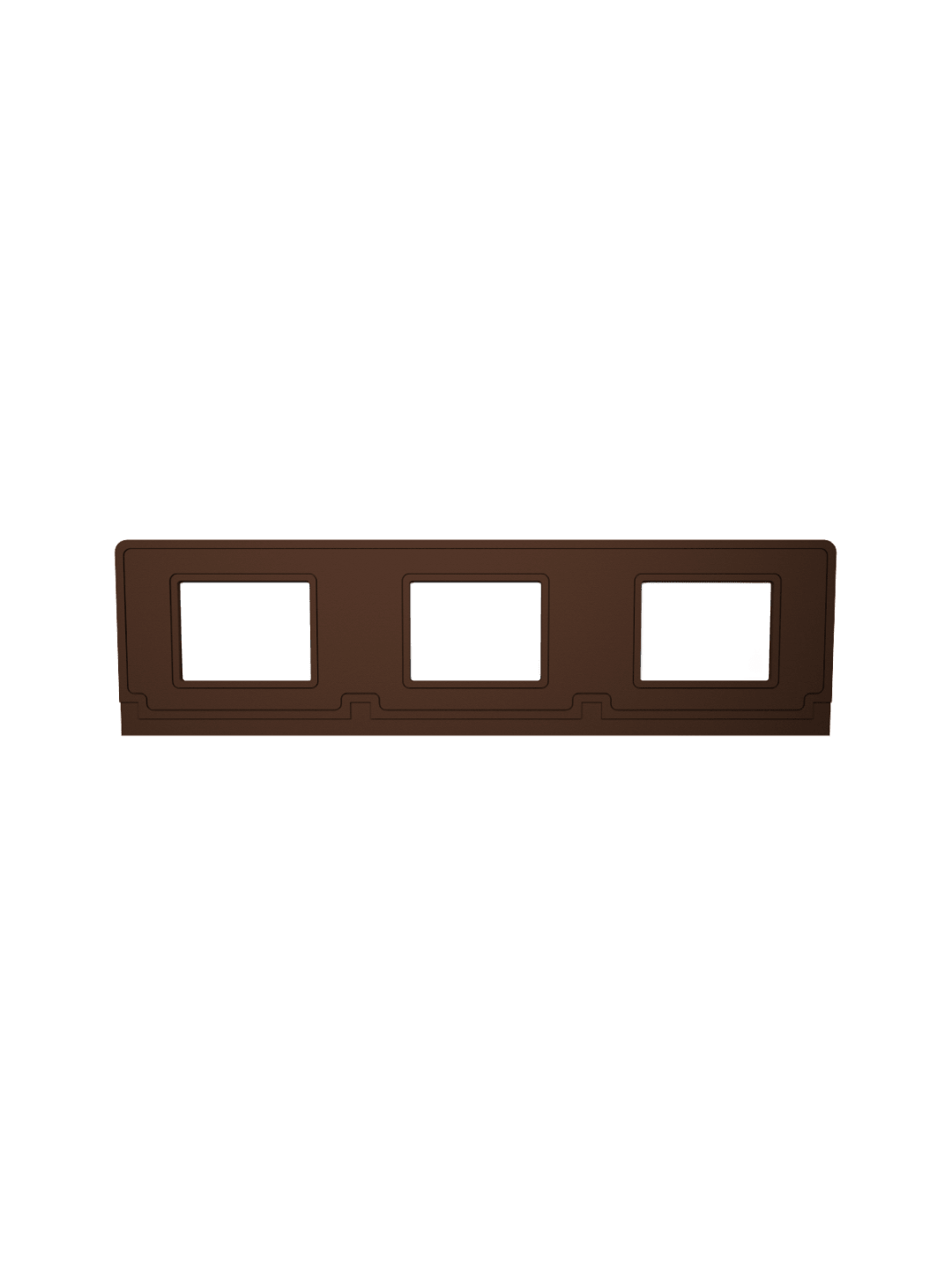  VISION - Triple - Sign Frame - Brown
