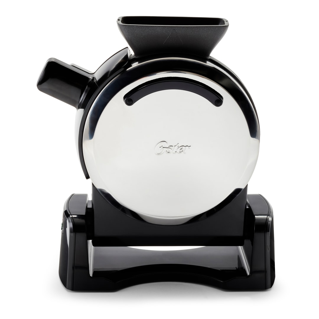 Oster® DiamondForce™ Nonstick Vertical Waffle Maker with Scoop, Stainless Steel