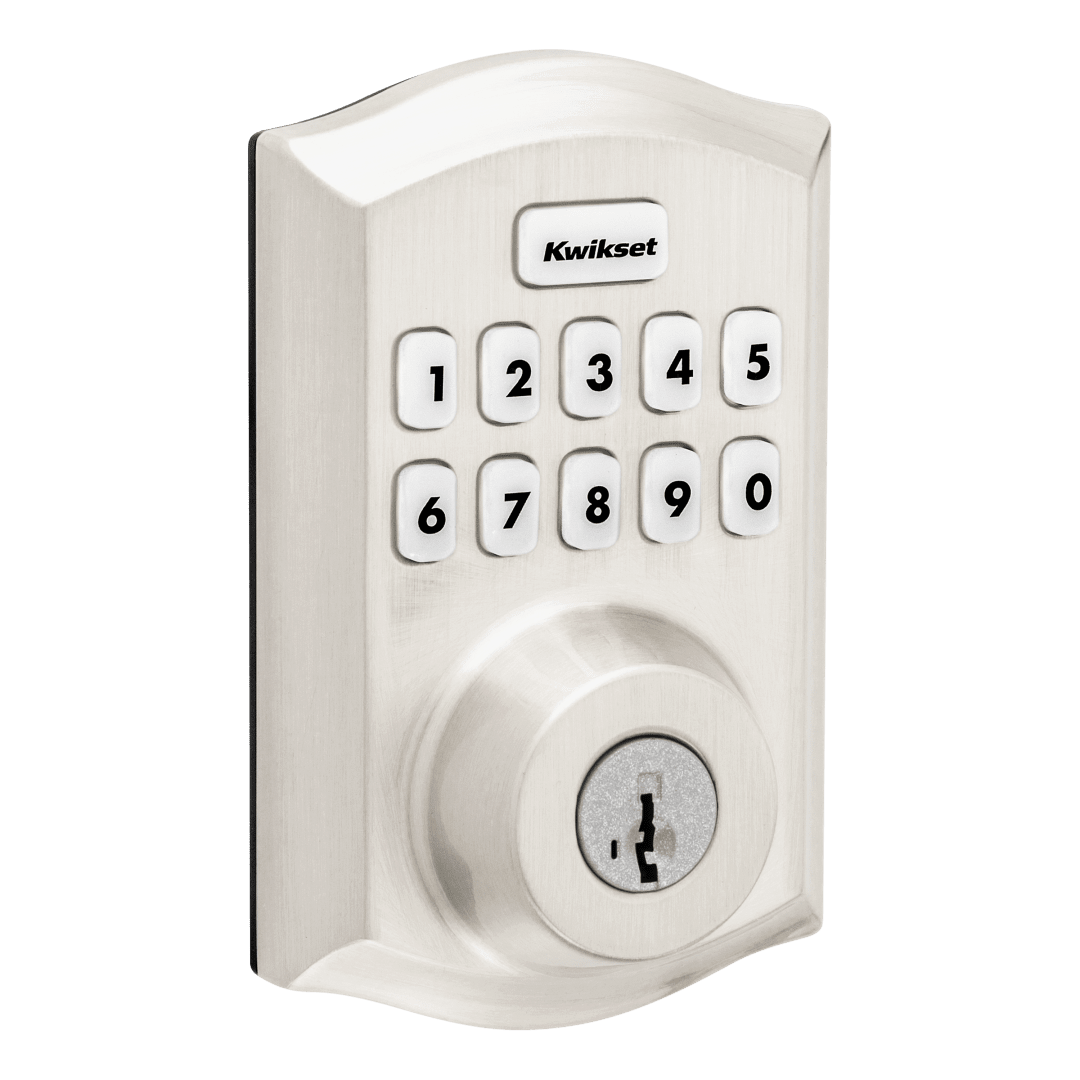 Home Connect 620 Keypad Connected Smart Lock with Z-Wave Technology featuring SmartKey Security™ in Satin Nickel