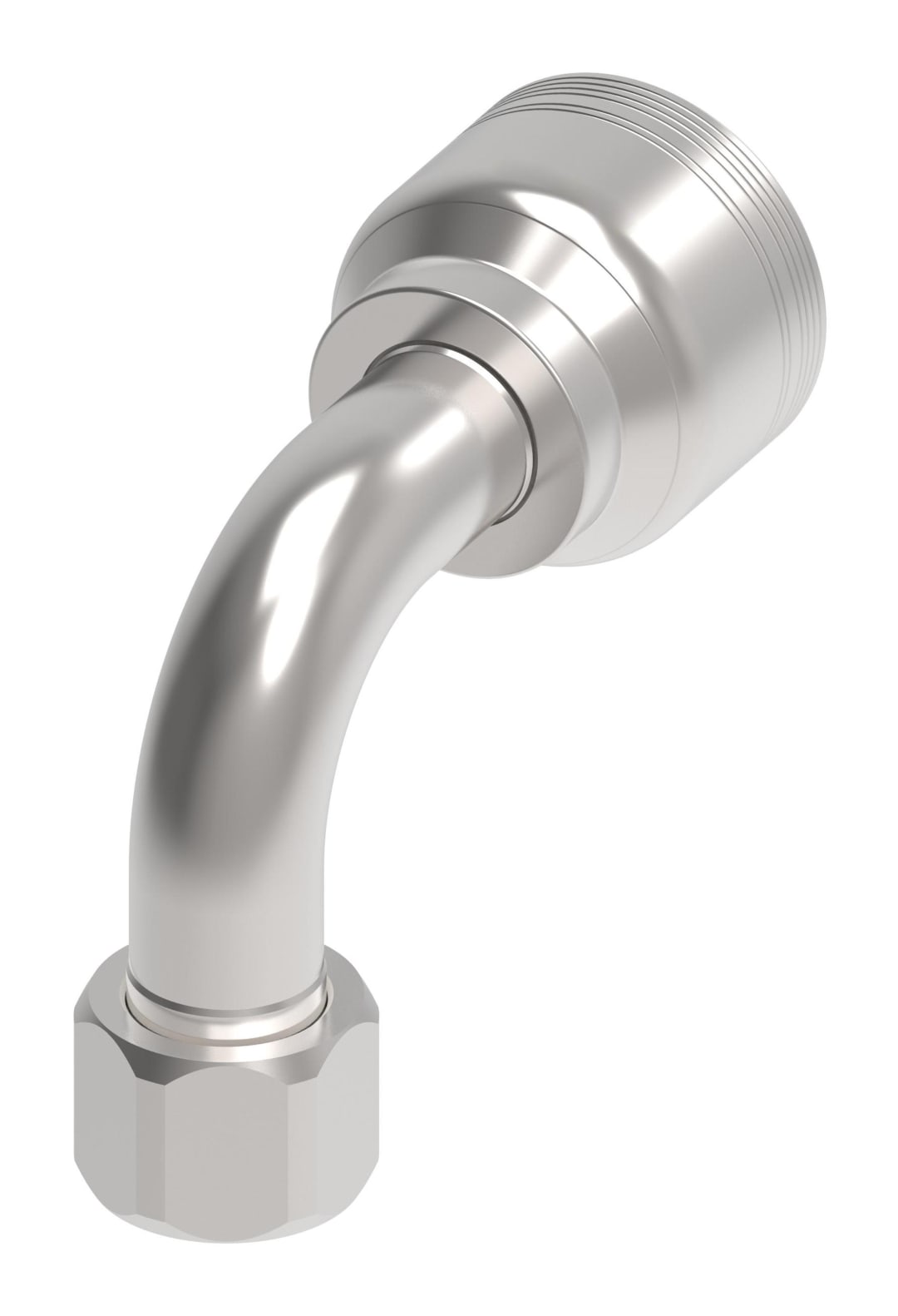 Aeroquip 1in Female JIC 90° X 1in Hose Fitting 6sprl