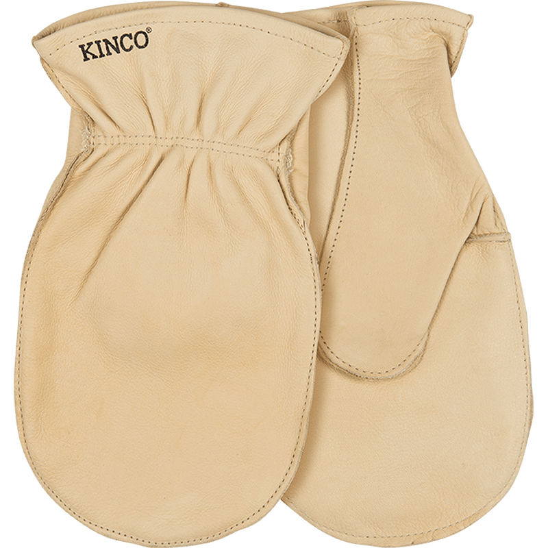 Grain Cowhide Chopper Mitt Shell