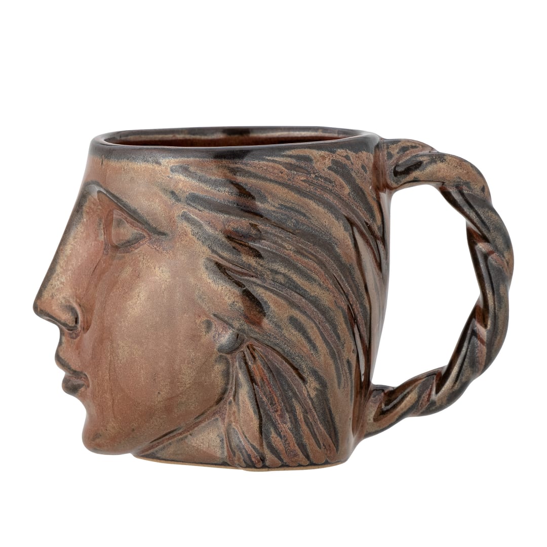 82058497 - Reeha Mug, Brown, Stoneware STOCK: 300