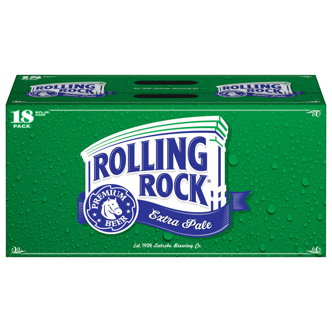 Rolling Rock® Extra Pale Beer, 18 Pack 16 fl. oz. Cans