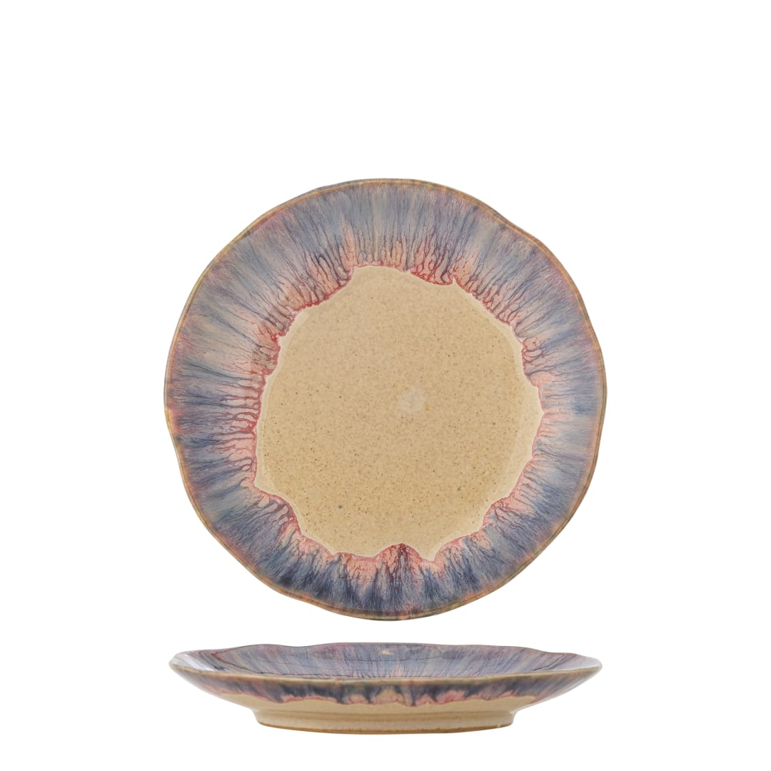 82072804 - Imogen Plate, Multi, Stoneware STOCK: 300