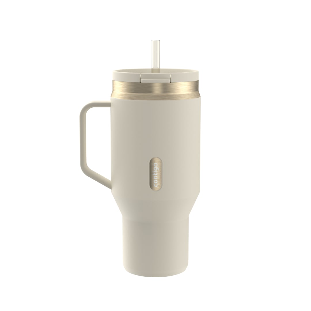 Contigo SnapSeal™ 30 oz Leakproof Travel Tumbler with Handle and Reusable Straw