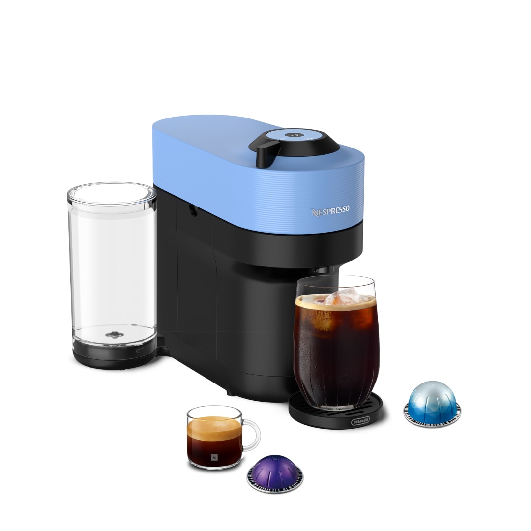 Nespresso Vertuo Pop+ Coffee and Espresso Maker by De'Longhi, Pacific Blue