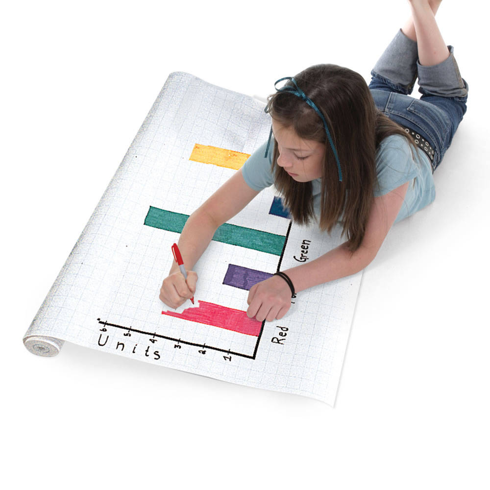 GRAPH PAPER ROLL CM 100'X30"