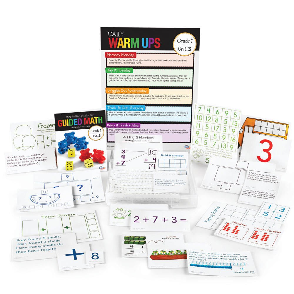 GUIDED MATH KIT, MORE ADD & SUB G1U3