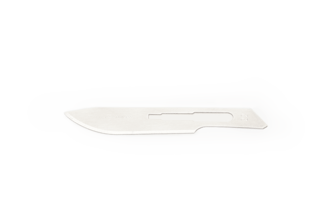 Covetrus Carbon Steel Scalpel Blade, #22, Sterile