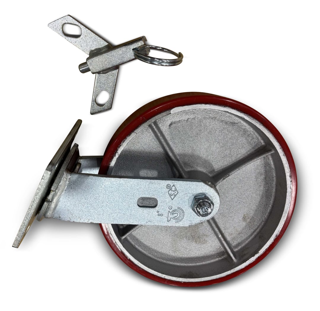 Swivel Caster W/Brake, 8 X 2