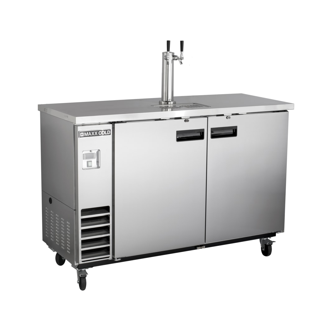 MXBD48-1SHC - 48" Beer Tower / Dispenser (297L) in Stainless Steel