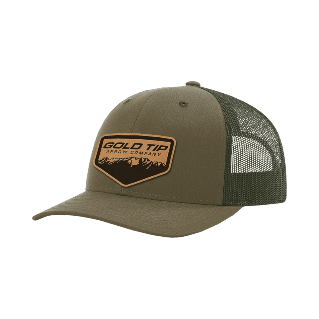 Gold Tip Khaki Trucker Hat