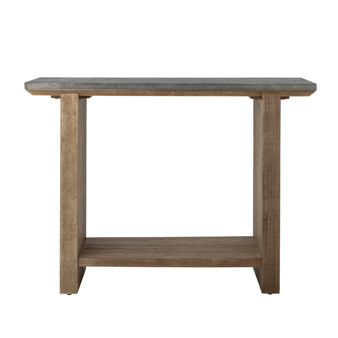 82065050 - Riva Console Table, Brown, Firwood STOCK: 66
