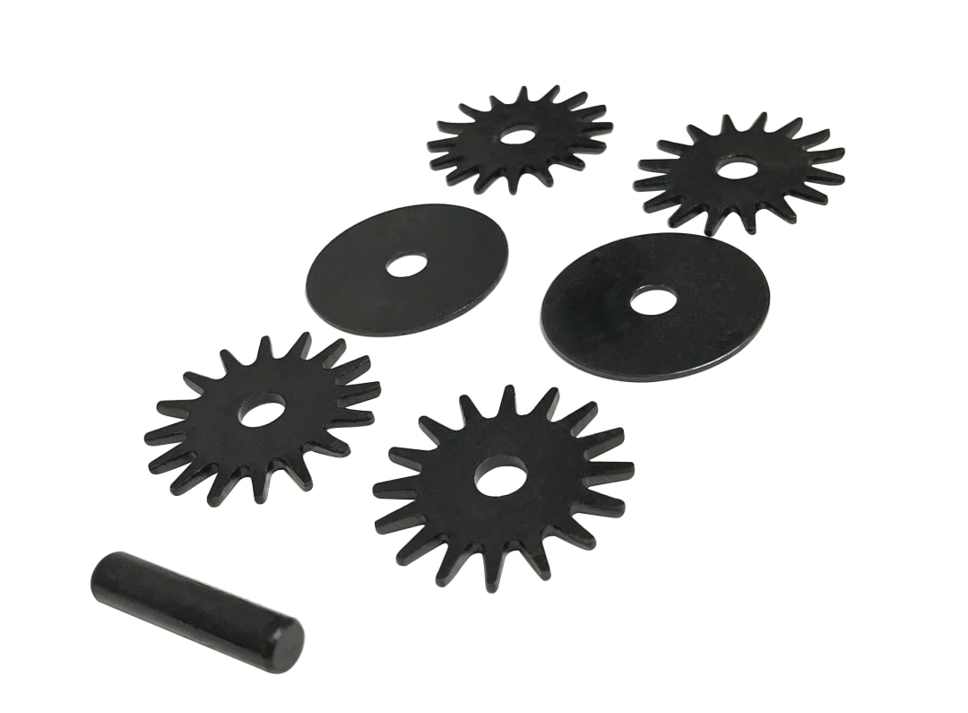 Large Wheel Dresser Replacement Grinding Wheel Cutter (4) with Pin and Washers