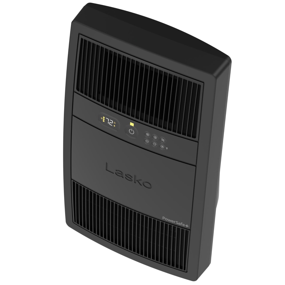 Lasko 24” Cyclonic Full Room Ceramic Console Space Heater​, Black