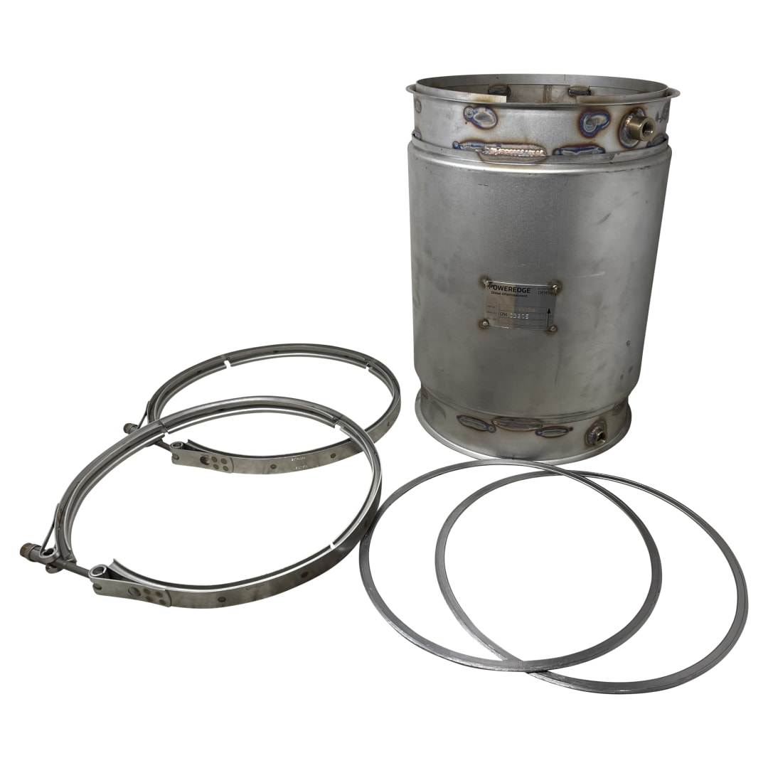 Cummins Diesel Particulate Filter with Gaskets and Clamps