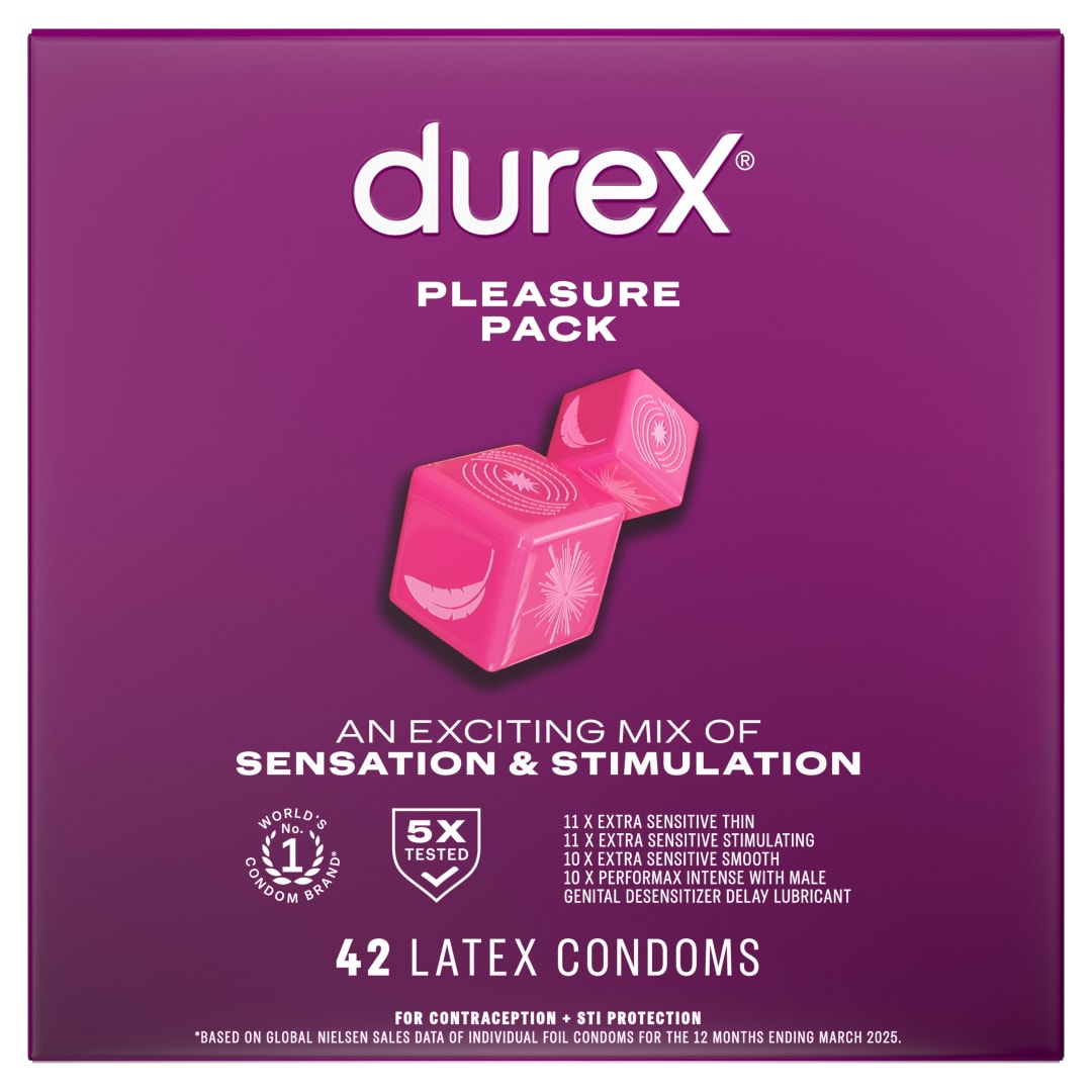 DUREX® Pleasure Pack® - Condom 18/42 ct.