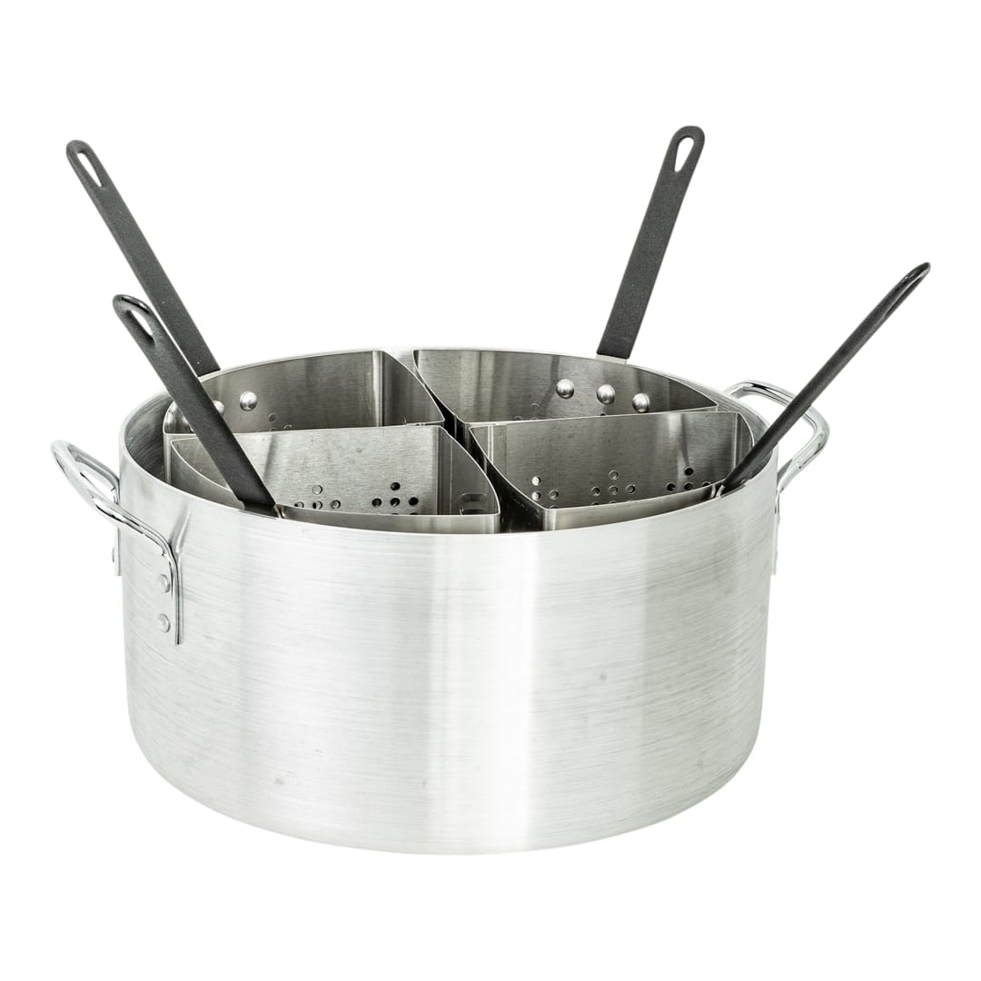 PASTA-4 - PASTA COOKER SET ALUM 5 PC