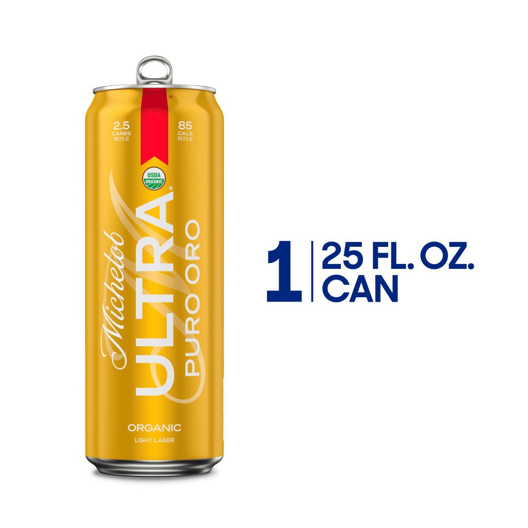 Michelob Ultra Pure Gold Organic Light Lager Beer 25 fl oz