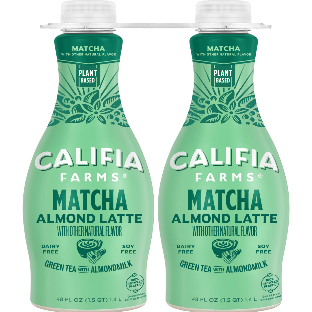 Matcha Almond Milk Latte Dogbone