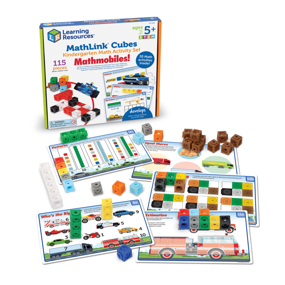 MATHLINK CUBE ACTIVITY SET - MATHMOBILES