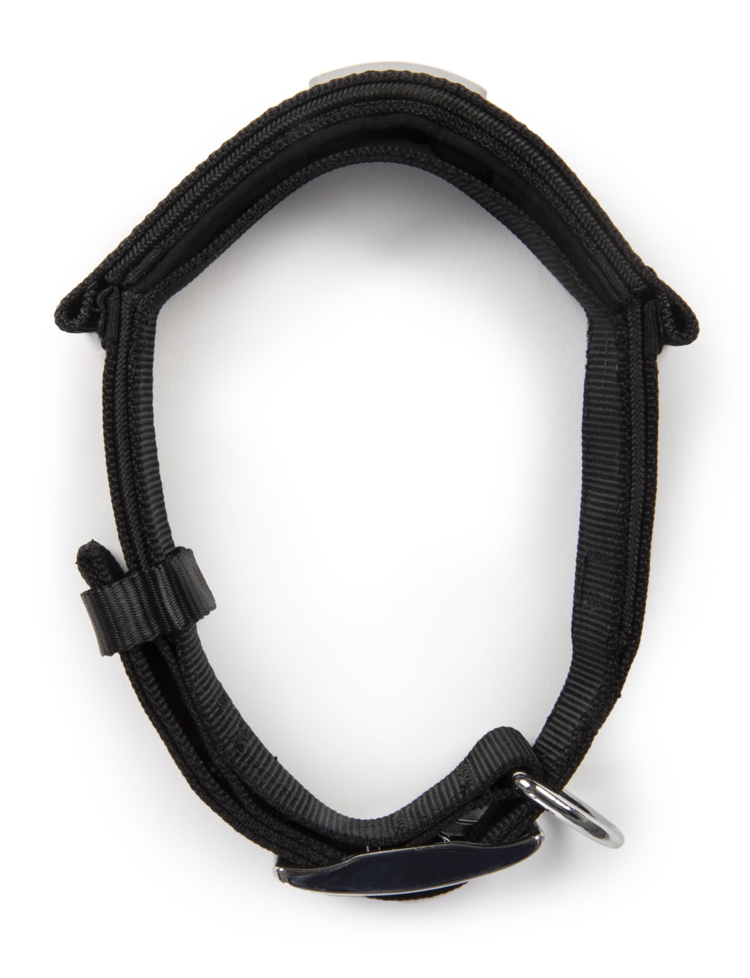 TrustyPup Travel Built in Leash Collar, Medium, Black