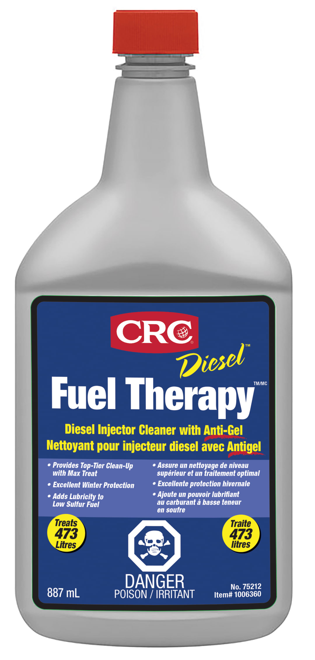CRC Diesel Fuel Therapy Injectr Clnr w/AG (F/E) 1X887ML
