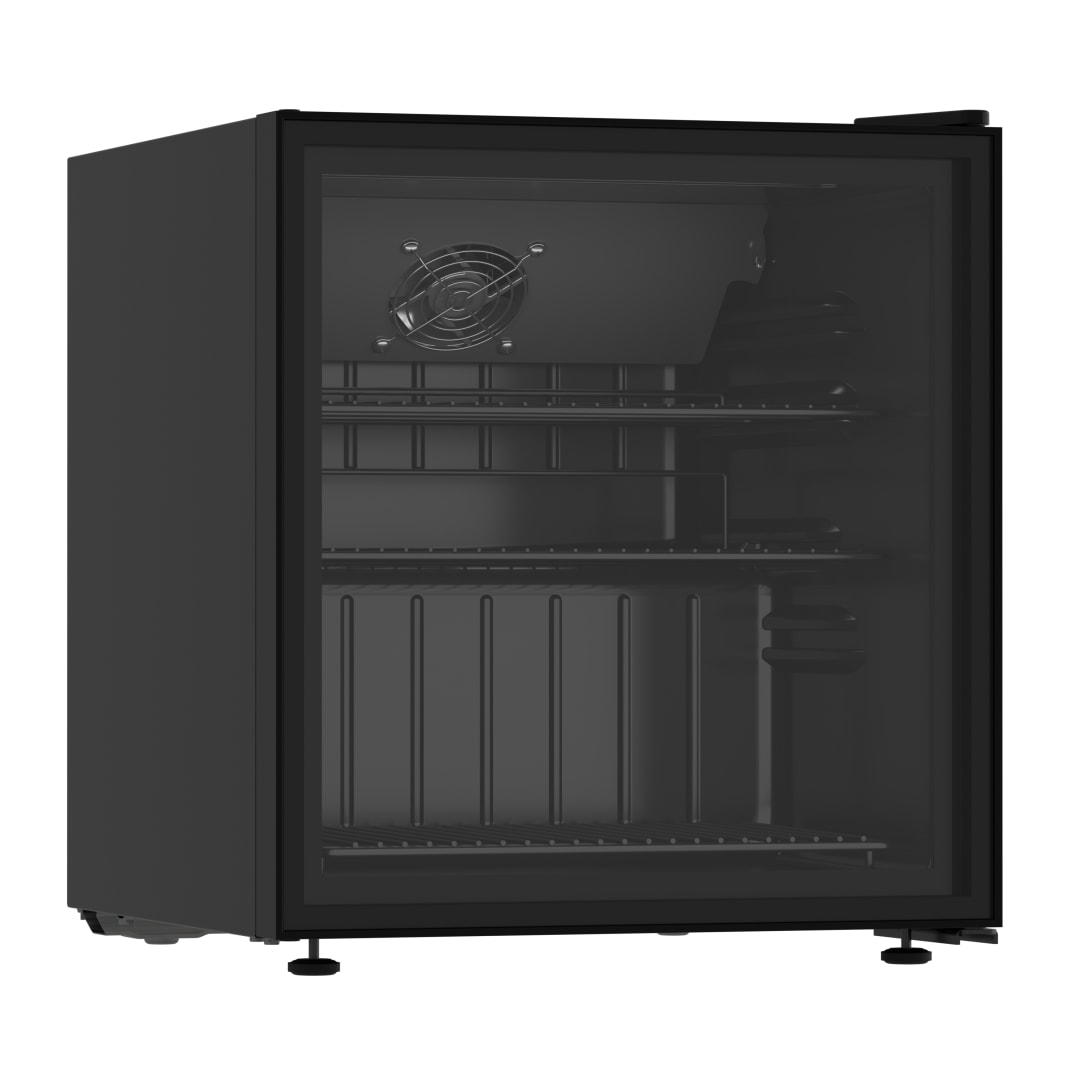 Avanti Beverage Center, 60 Can Capacity, in Black (AVBC17F2PG)