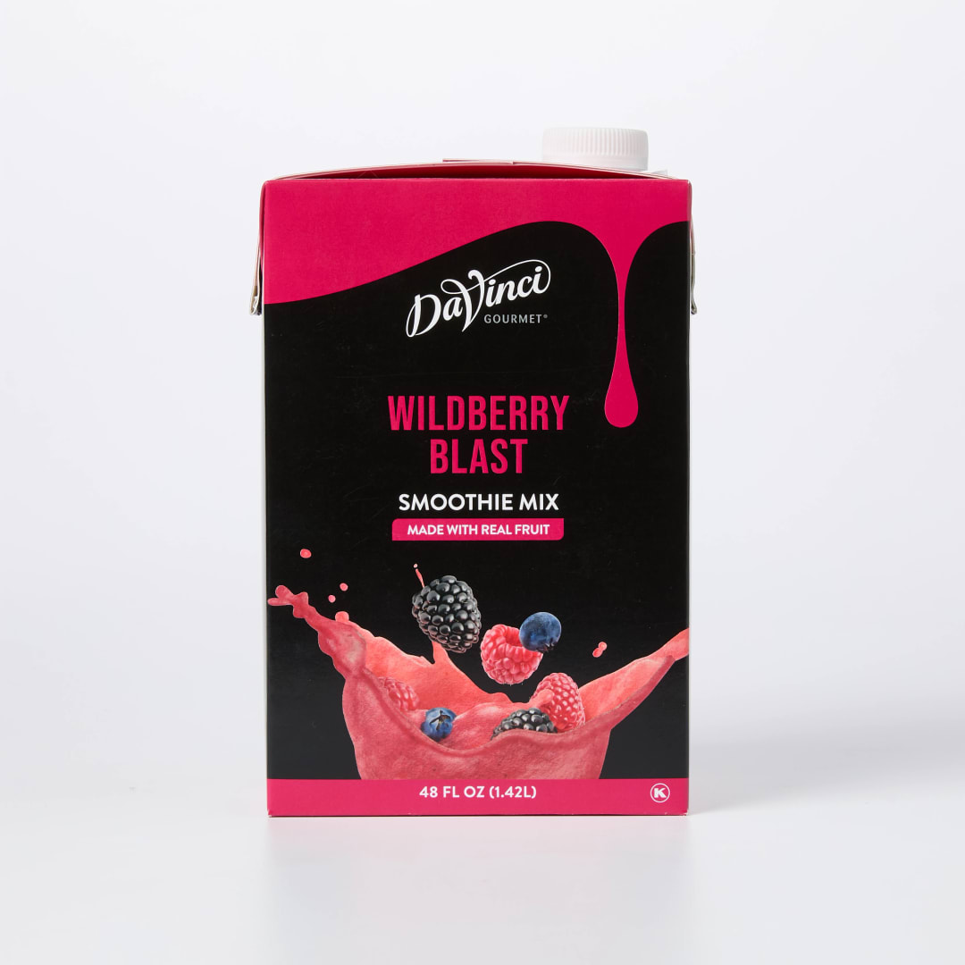 DaVinci Gourmet Wildberry Blast Smoothie, 6 x 48 oz