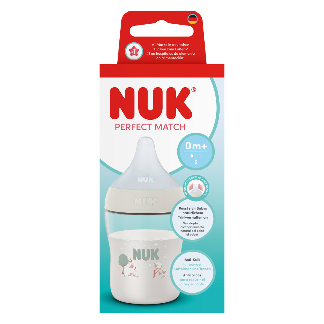 NUK PM 150ML PP SI S CL1 ASSORTED