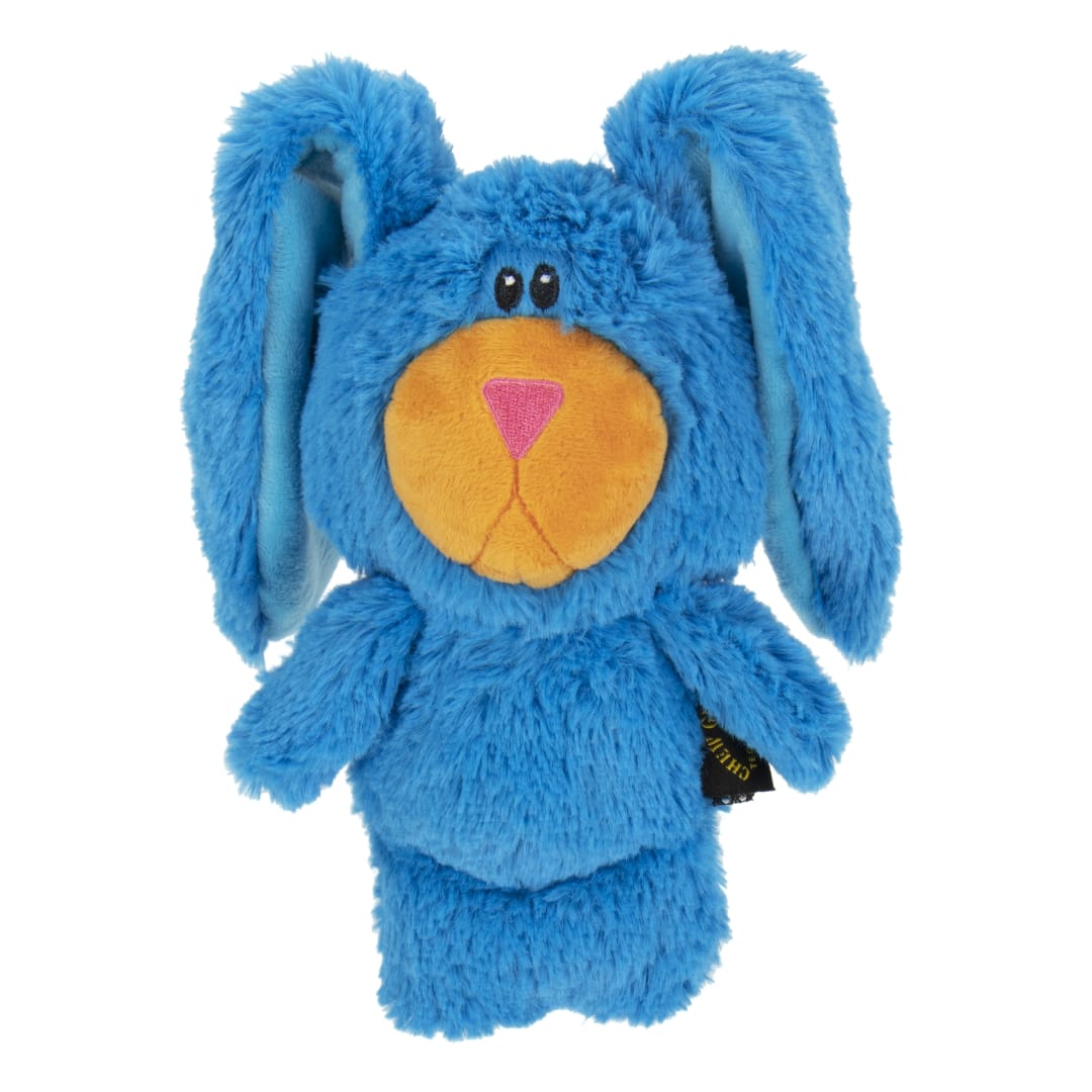 TrustyPup Action Plush Bunny Squeaky Plush With Chew Guard Dog Toy, Large