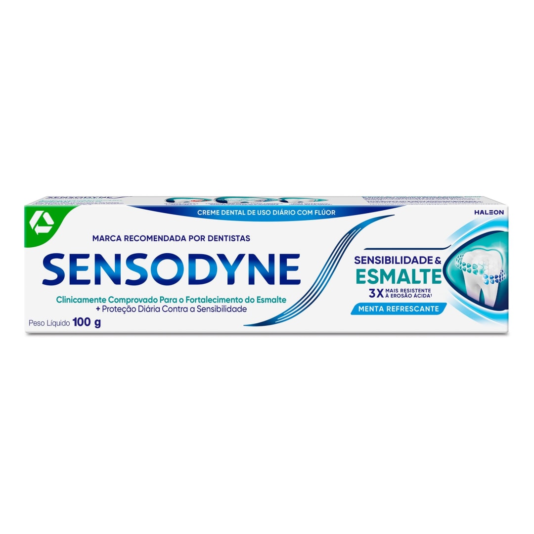 Sensodyne Creme Dental Sensibilidade & Esmalte Sabor Menta 100g