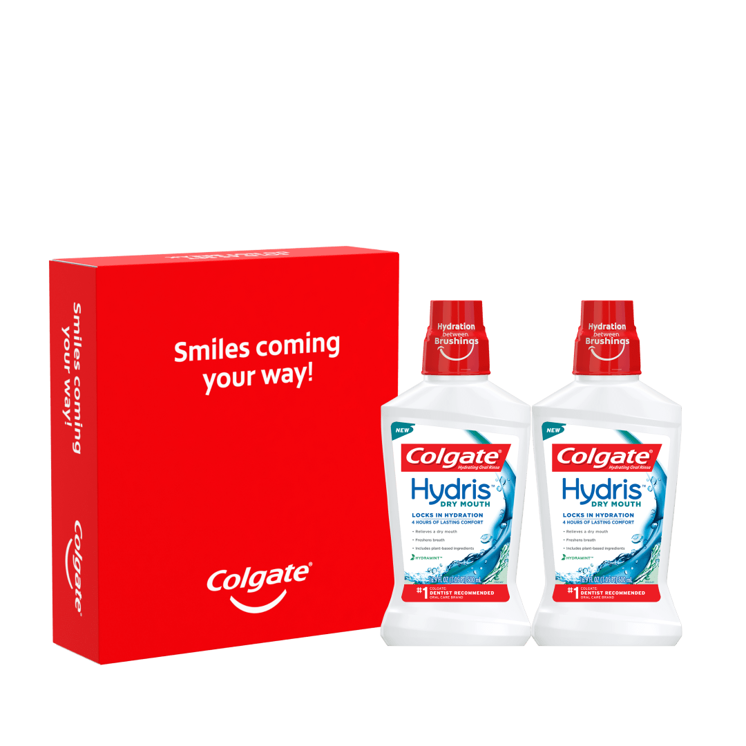 Colgate Hydris Dry Mouth Mouthwash - 500 mL, 16.9 fl.oz. (2 Pack)