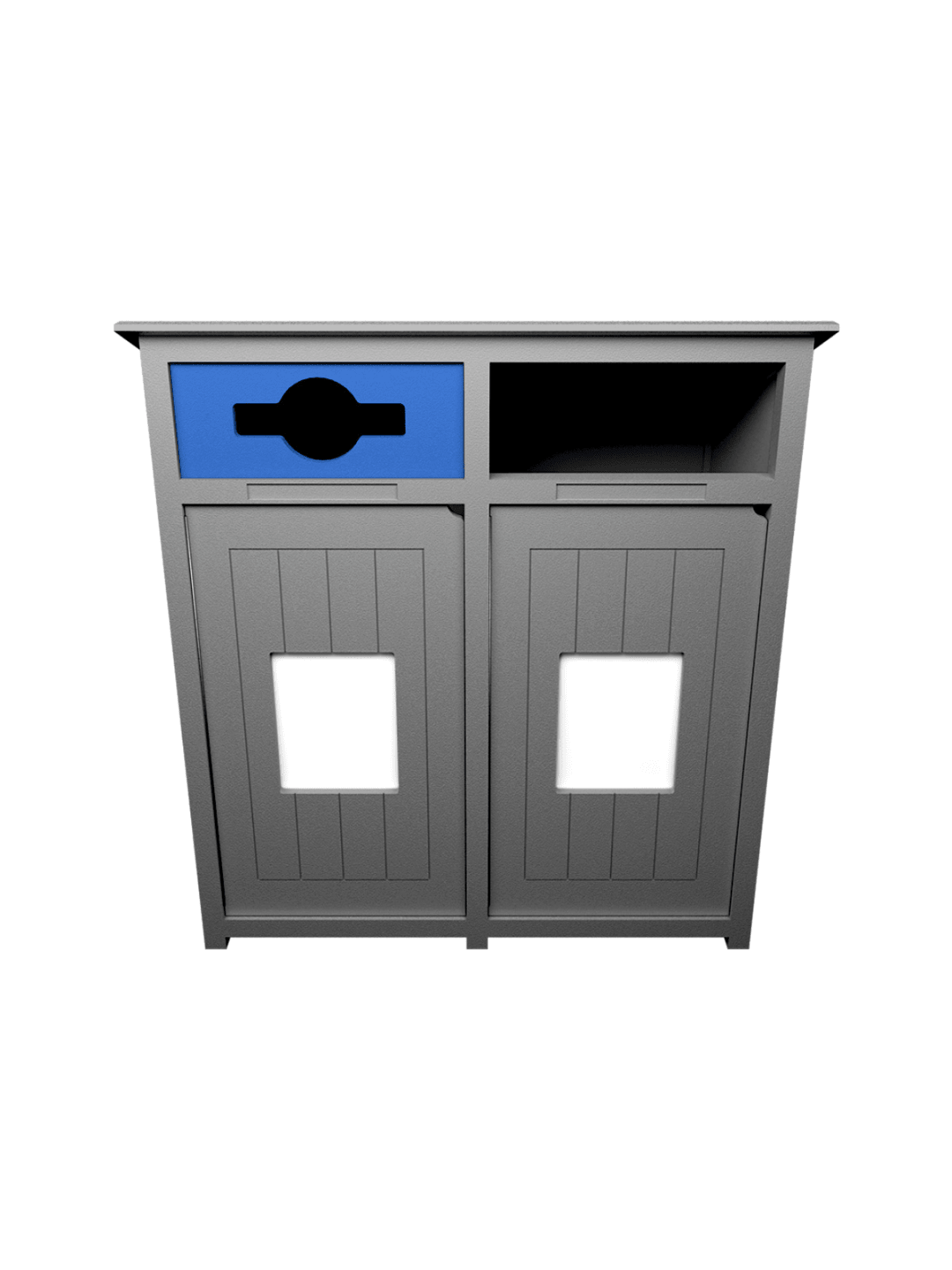  AURA - Double - Unit - Mixed-Full - Grey-Blue