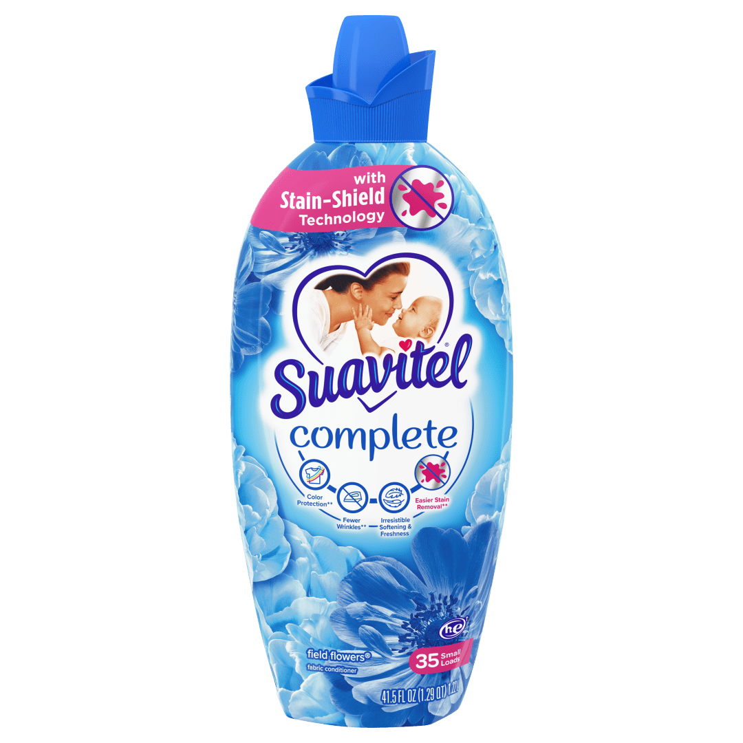 Suavitel Complete Fabric Softener, Field Flowers - 44 fluid ounce