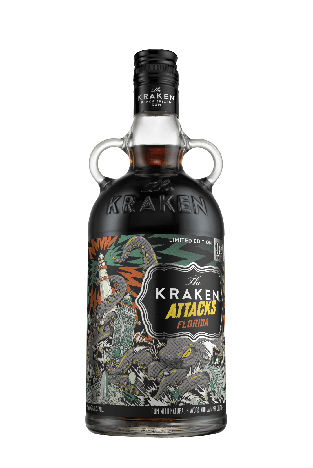 Kraken Rum 94 Proof - Kraken Attacks FL