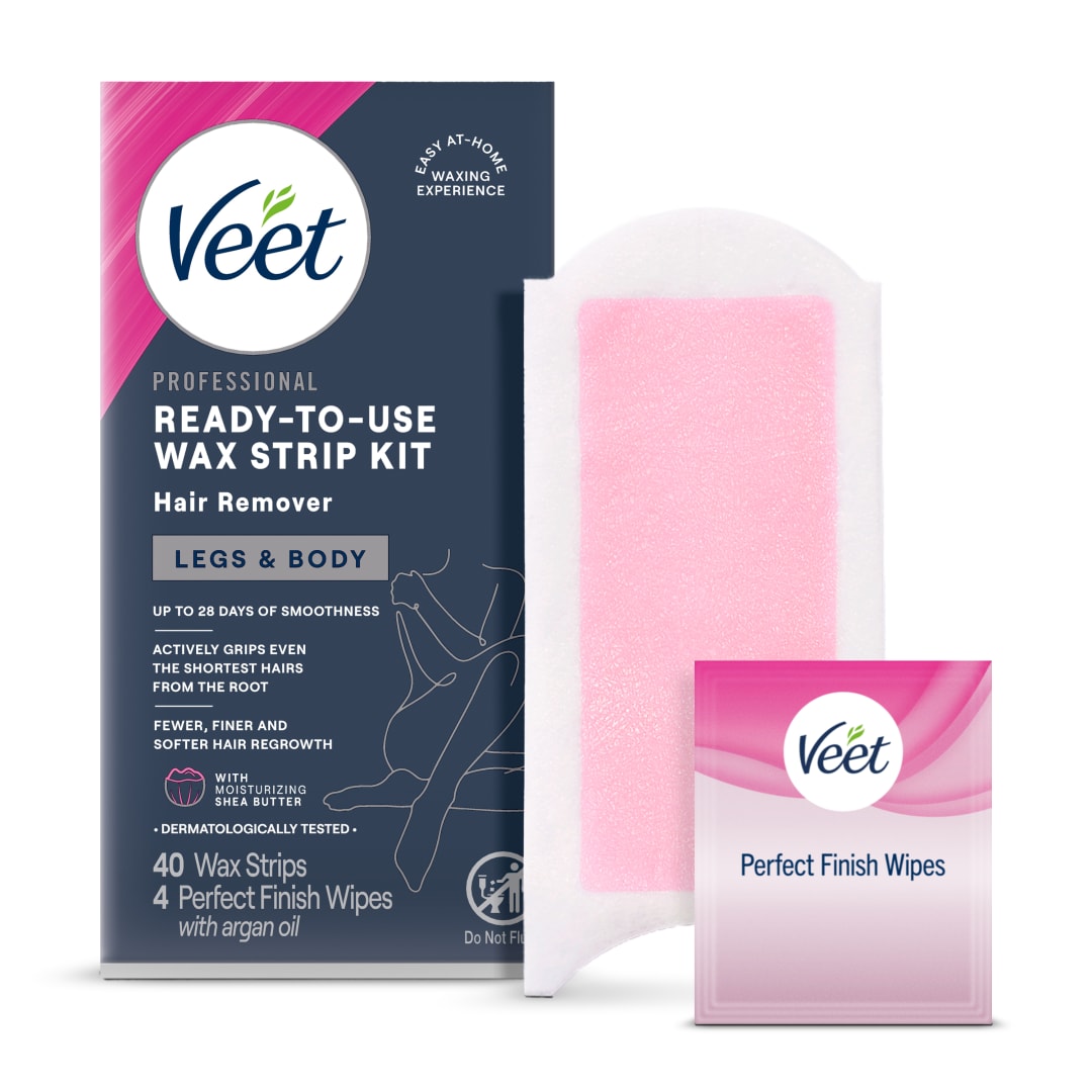 VEET® Wax Strip Kit - Legs & Body 4/40 ct.