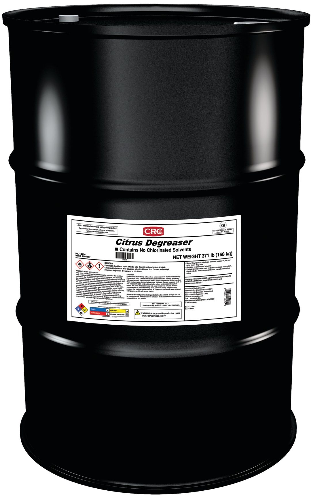 CRC Citrus Degreaser 1X55GL