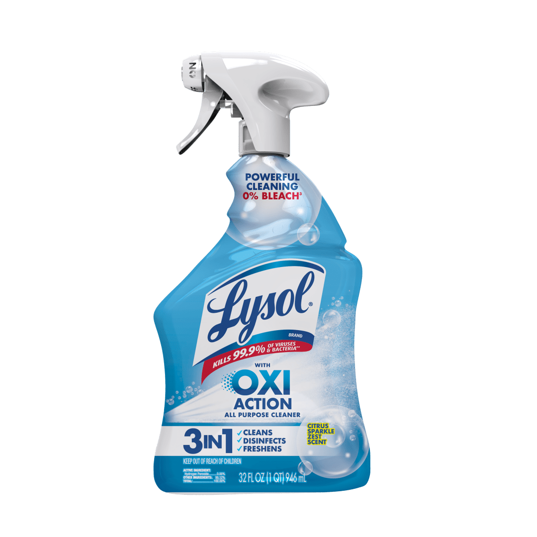 LYSOL® Power & Free™ Multi-Purpose Cleaner - Trigger Citrus Sparkle Zest 9/32 oz.