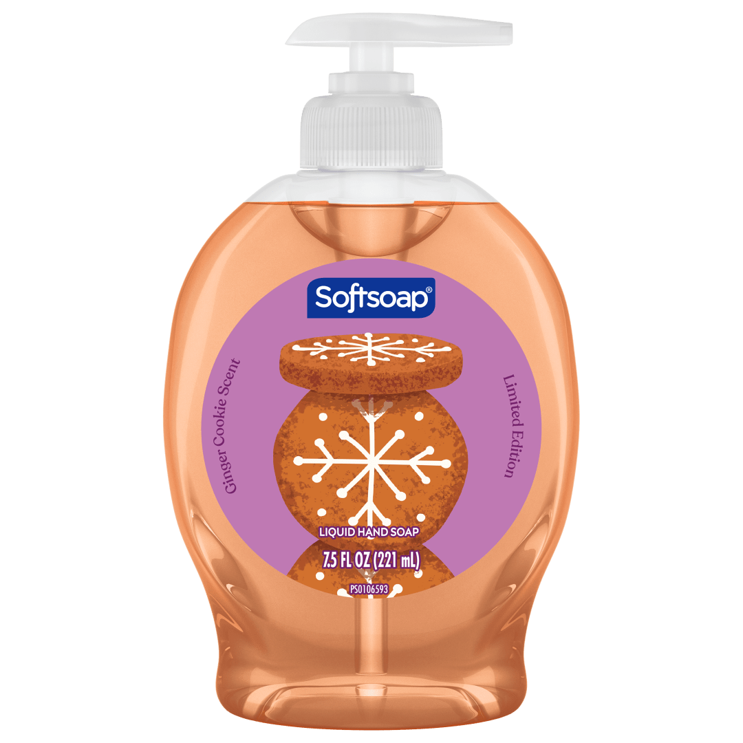 Softsoap Limited Edition Liquid Hand Soap, Ginger Cookie Scent, 7.5 fl oz