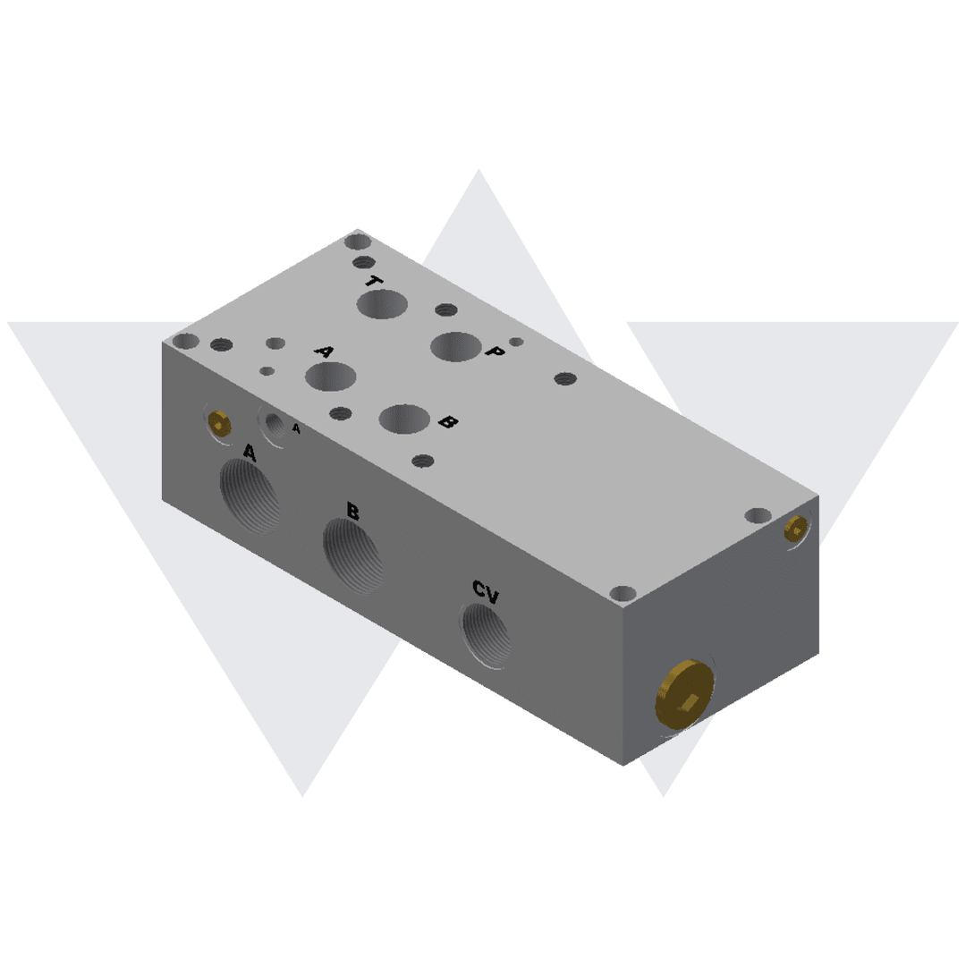 Wastequip® Sub-Plate 30 HP Manifold