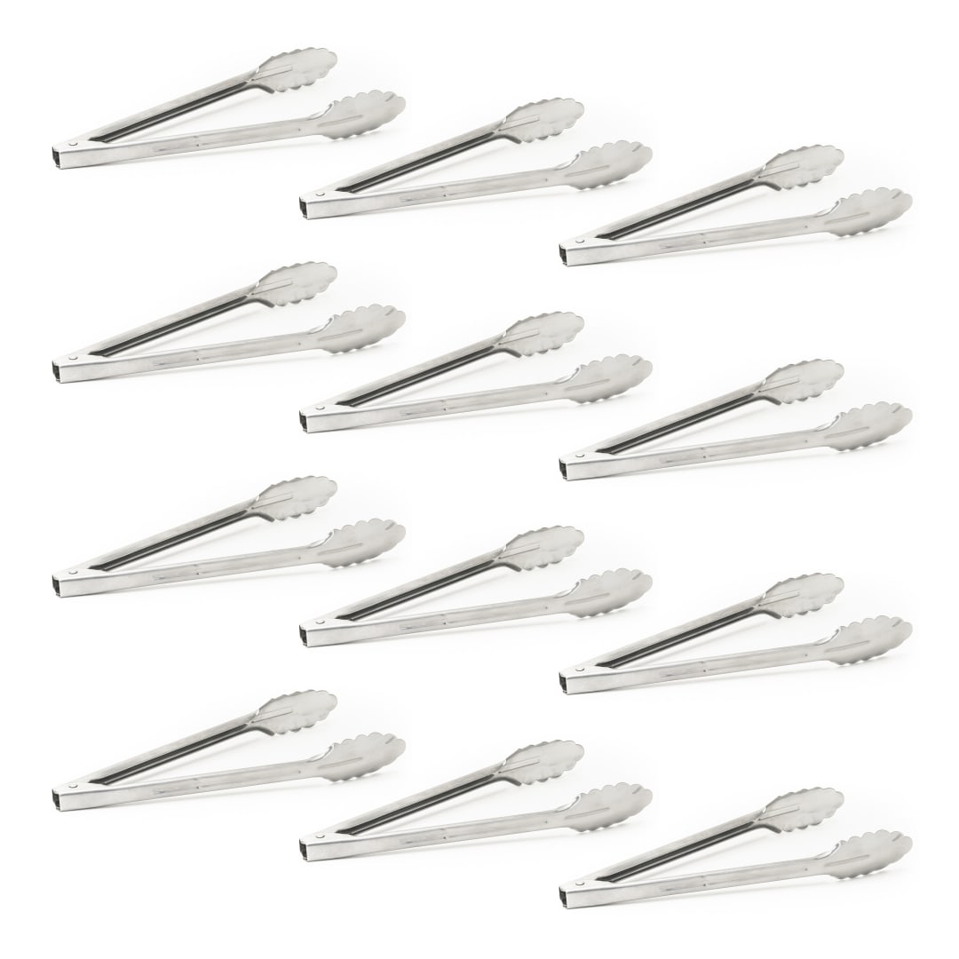 XHT12CP - Tong S/S 12" Extra Heavy, Pack Of 12