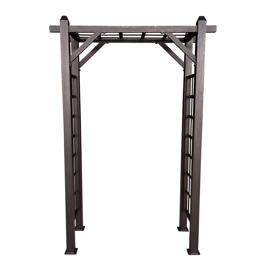 Bronze Modern Aluminum Garden Arbor Arch