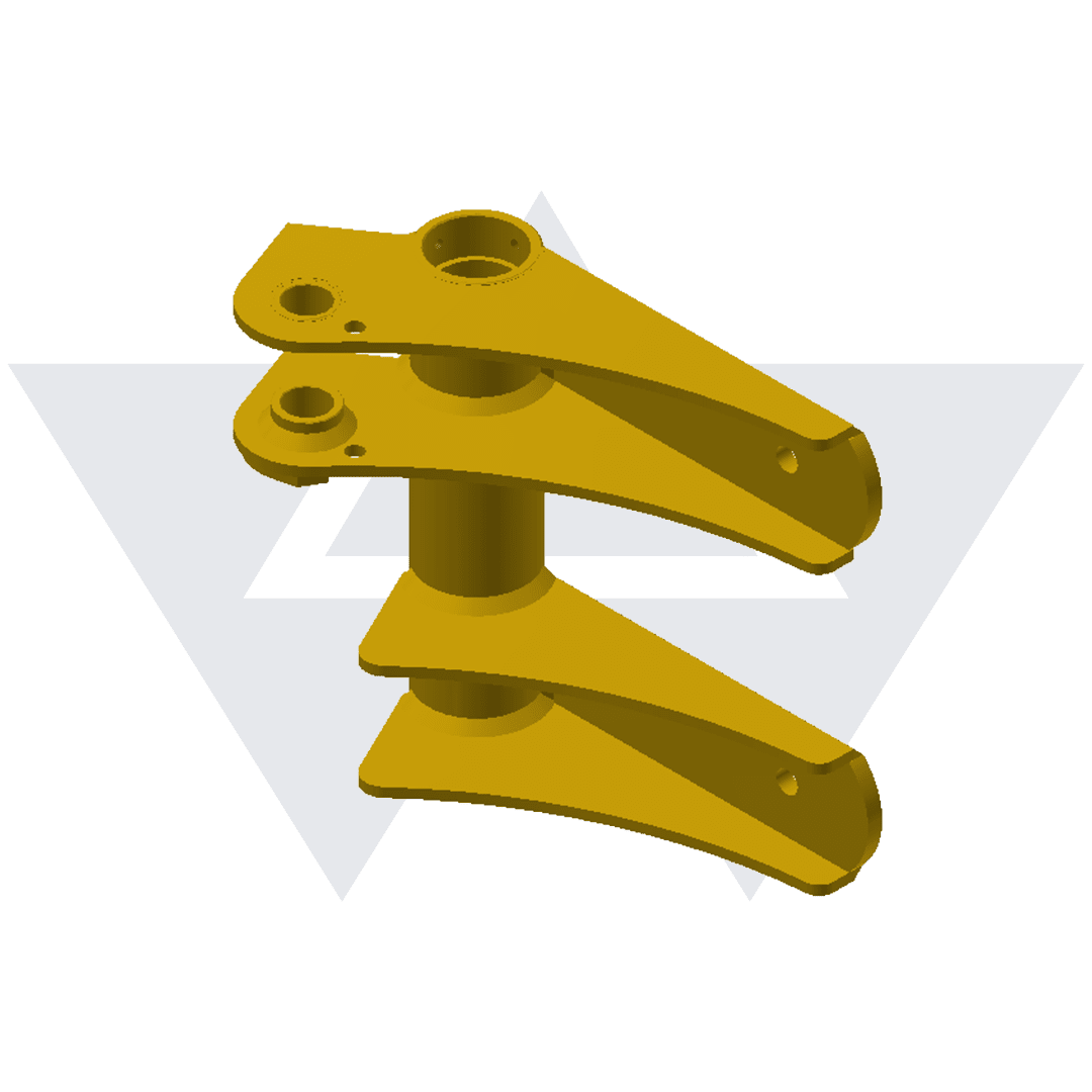 Wastebuilt® Replacement for New Way Pivot Grabber, Side Arm Weldment, Right Hand