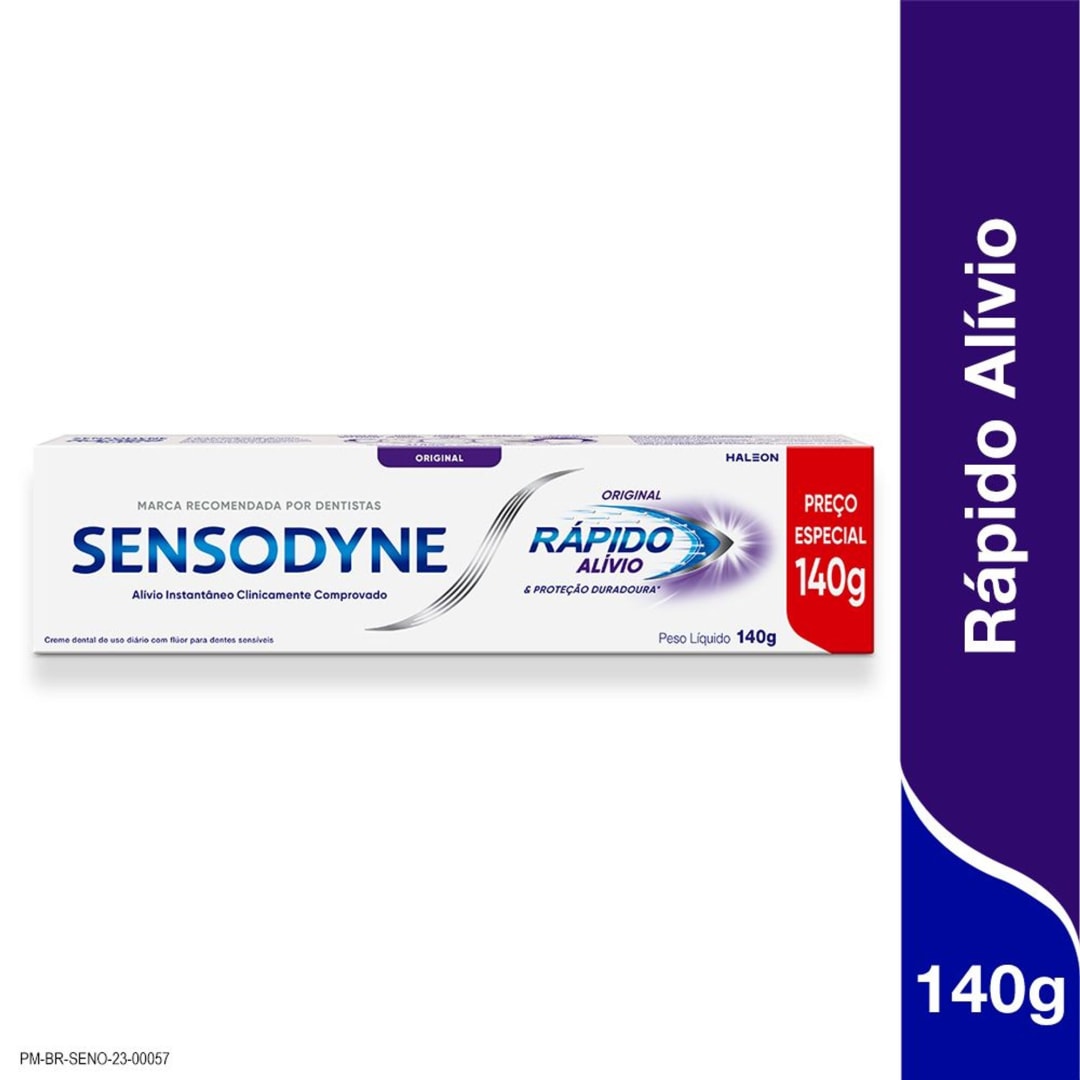 Sensodyne Proteção Completa Pasta de Dente para Dentes sensíveis, 140g